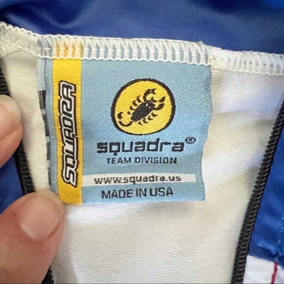 Squadra Cycling Jersey Long Sleeve Size XL - Picture 3 of 6